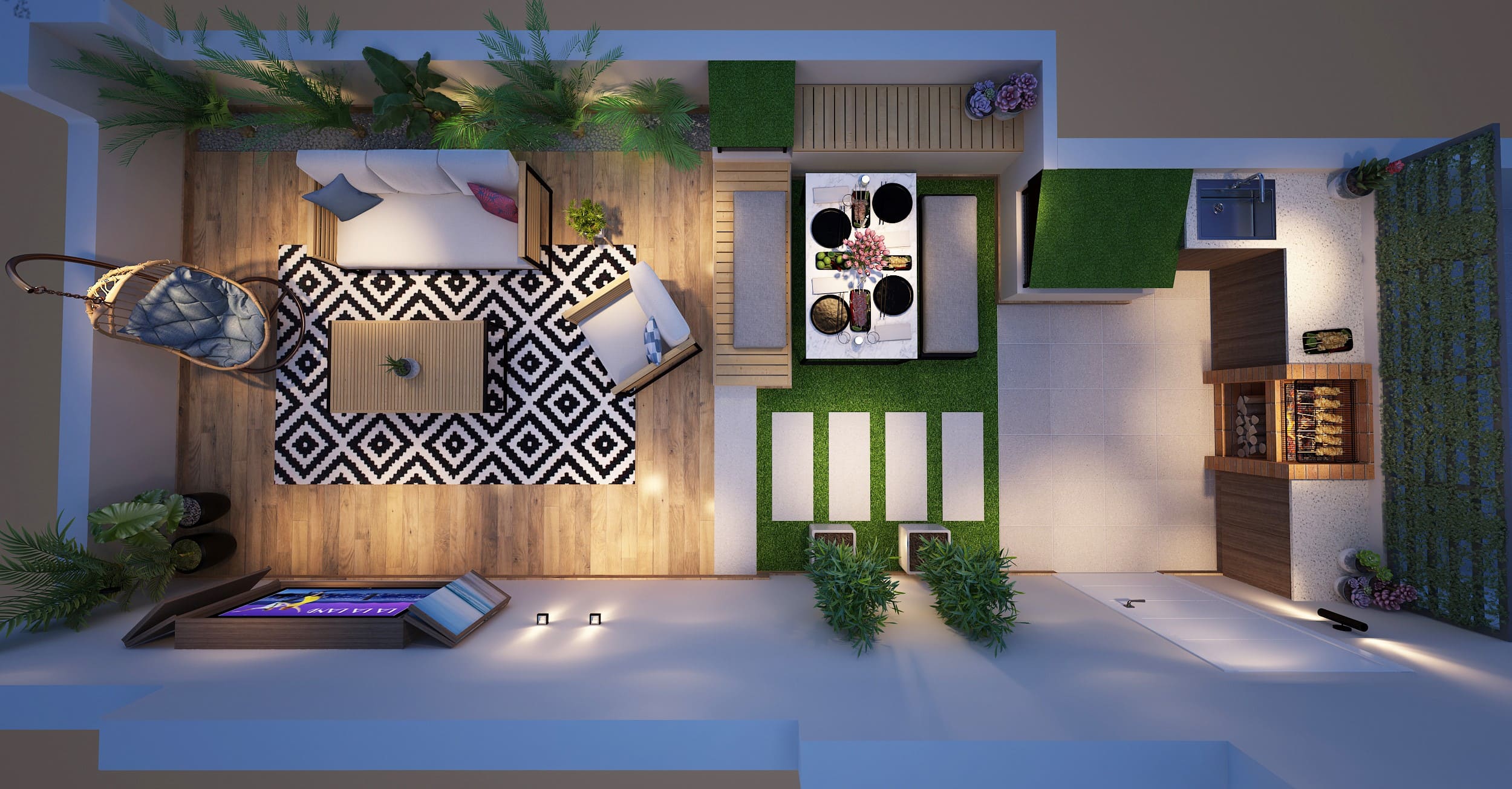 Roof Design - Jubal Lagoon - El Gouna