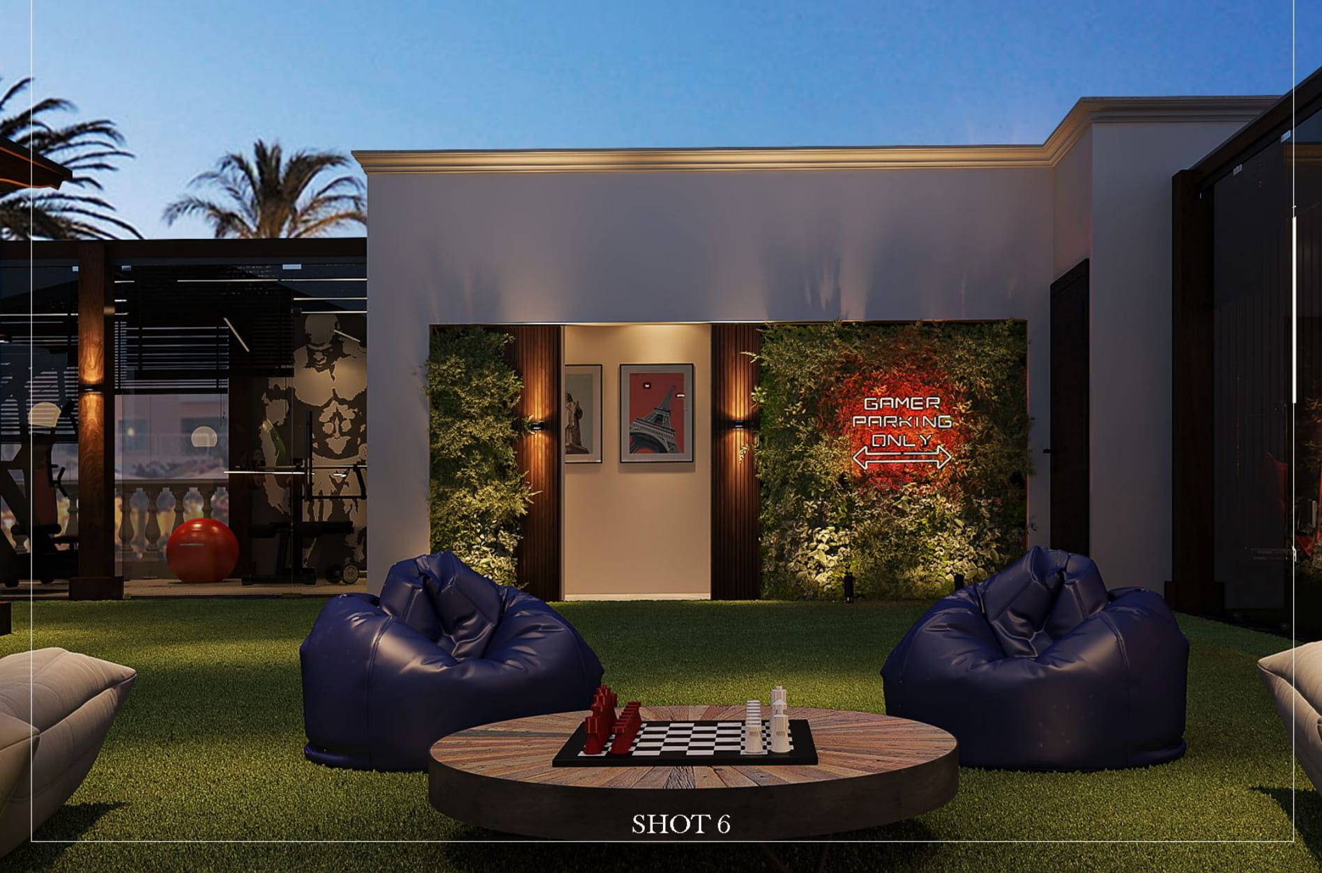 Roof Design - Royal City - El Sheikh Zayed